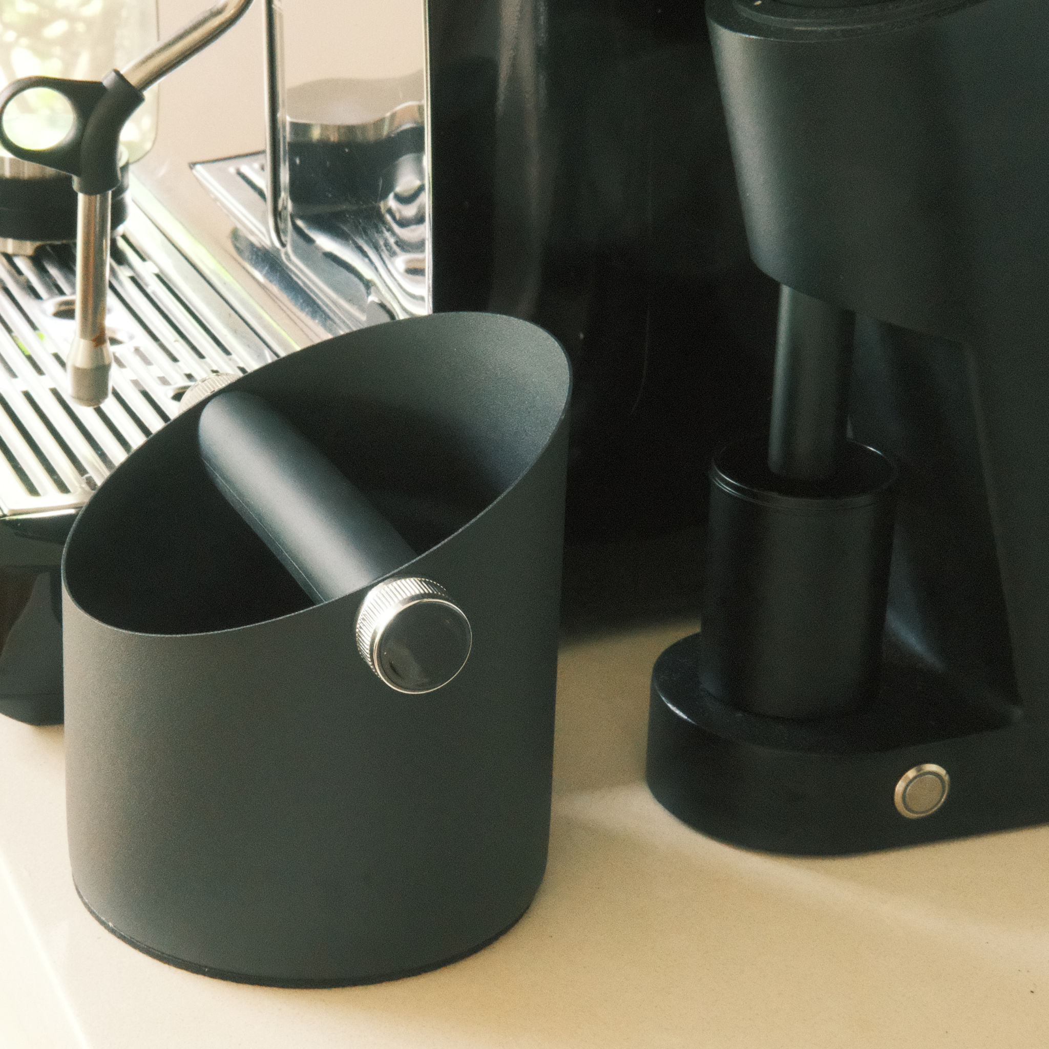 Coffee Knock Box – Black & White