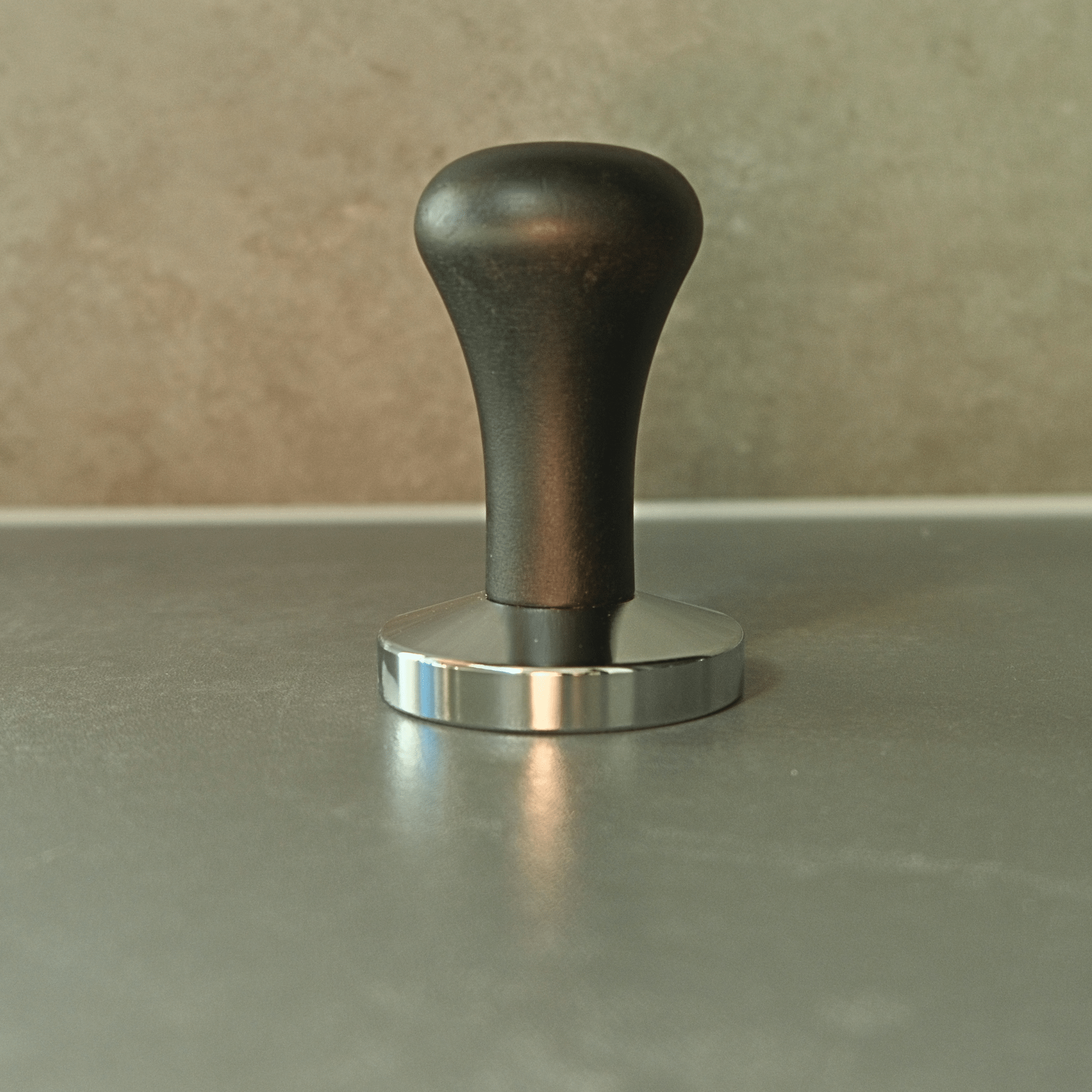 Black Timber Tamper 58mm