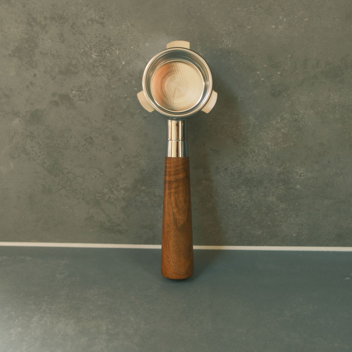 Breville 54mm Bottomless Portafilter - Walnut Timber Handle