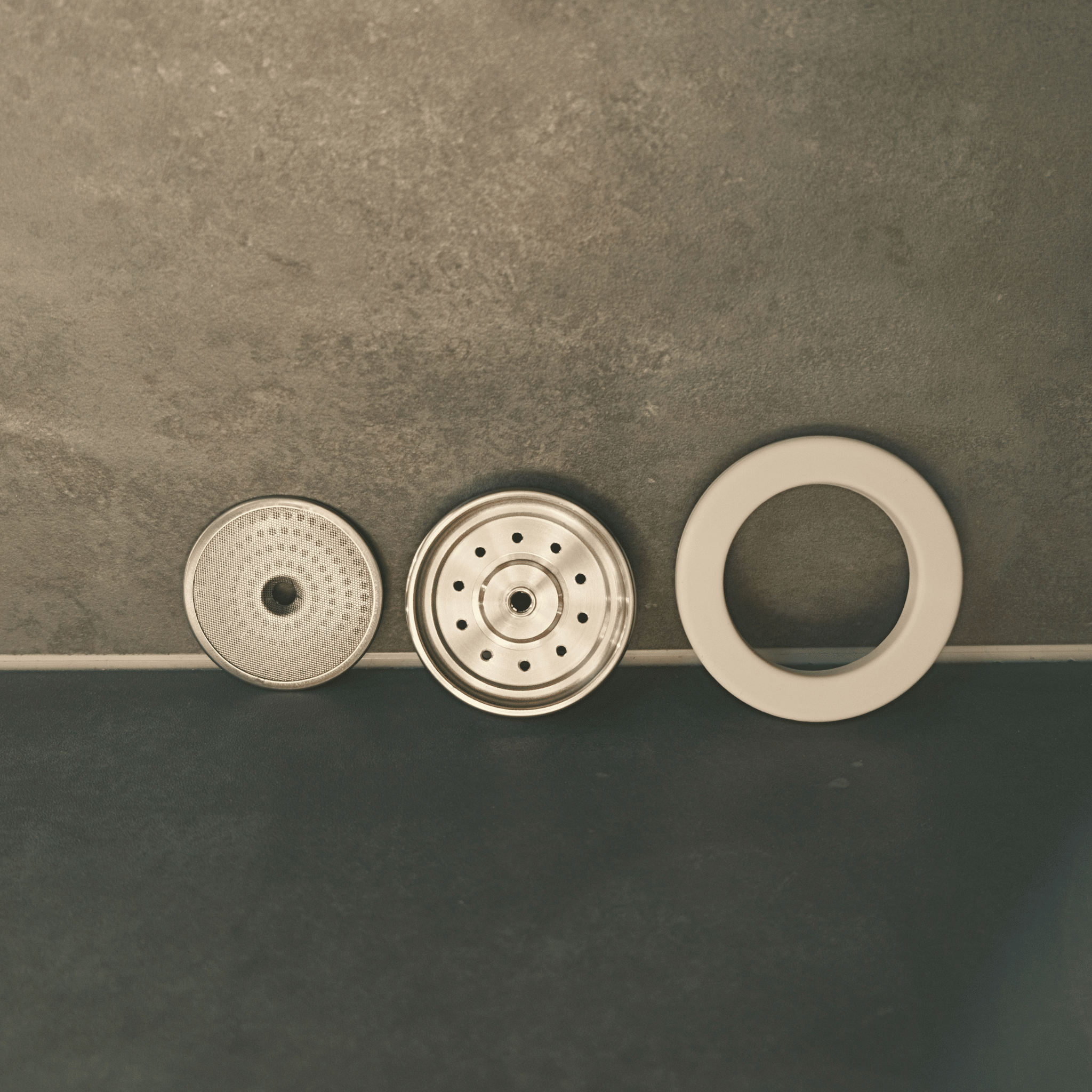 58mm Group Head Upgrade Kit - Precision Shower Screen, Stainless Diffuser Plate and Gasket