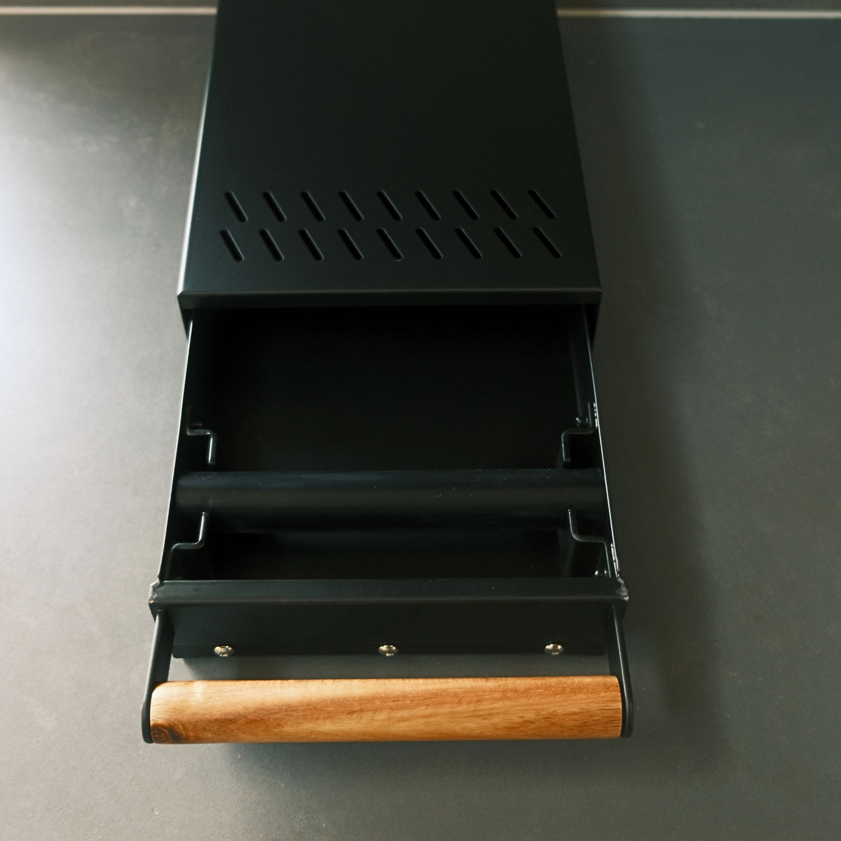 Coffee Knock Drawer - Slim Timber-Handle Knock Box