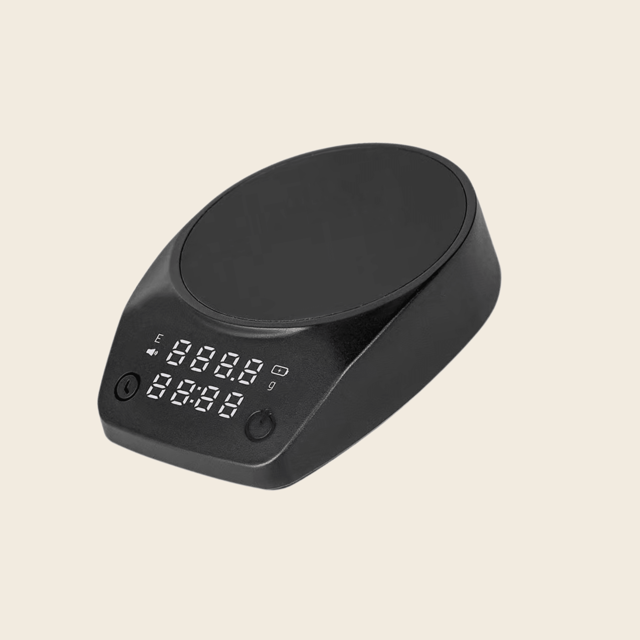 Mini Espresso Scales with Timer (USB-C Rechargeable) — front view