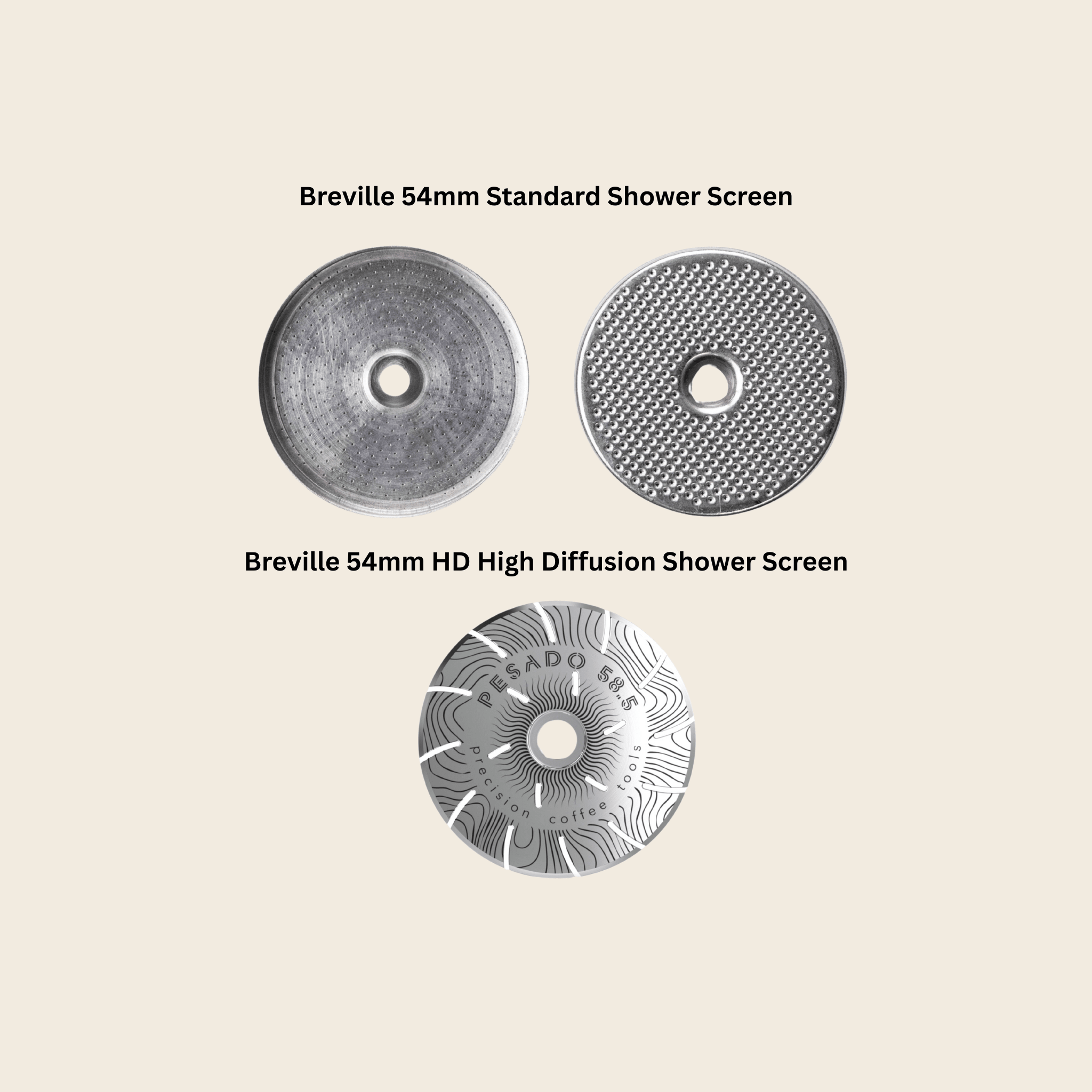 High Diffusion Espresso Shower Screen - Breville — view 11
