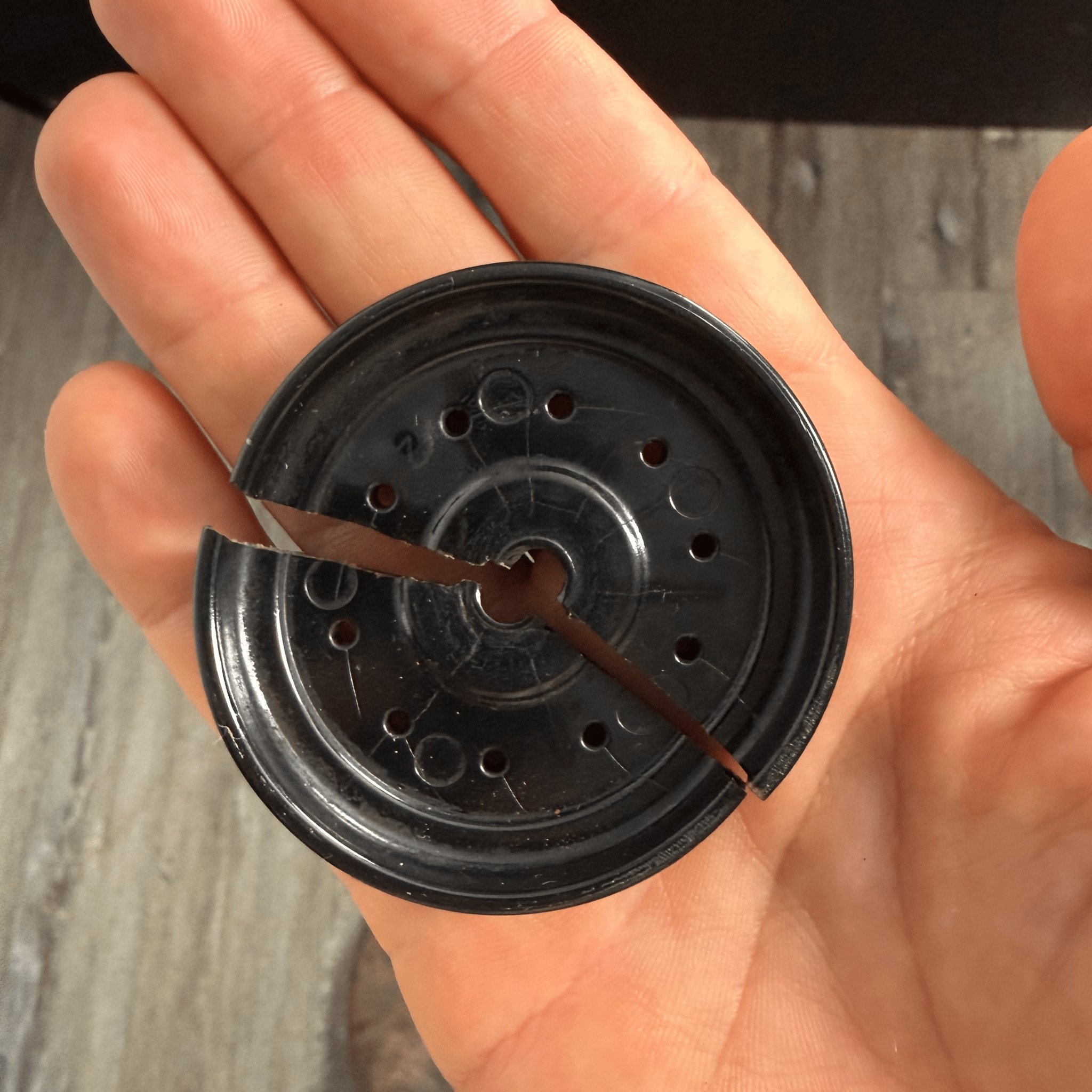 Broken Breville Diffuser Plate