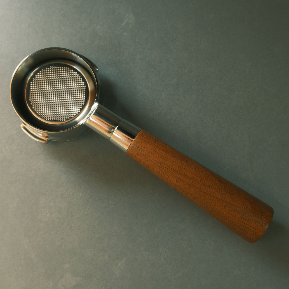 Breville 58mm Bottomless Portafilter - Walnut Timber Handle