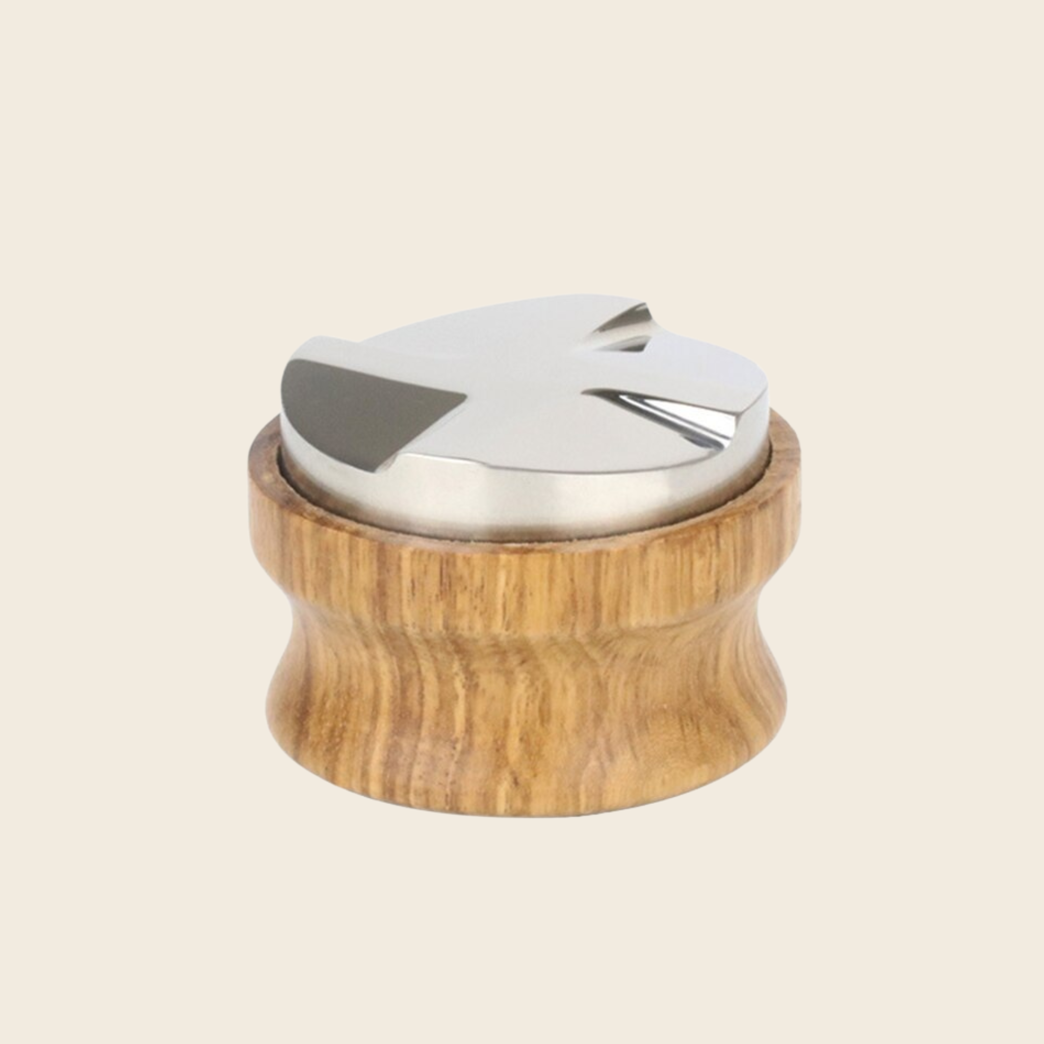 Coffee Distributor - 53mm - Wooden - Barista Grade — detail view