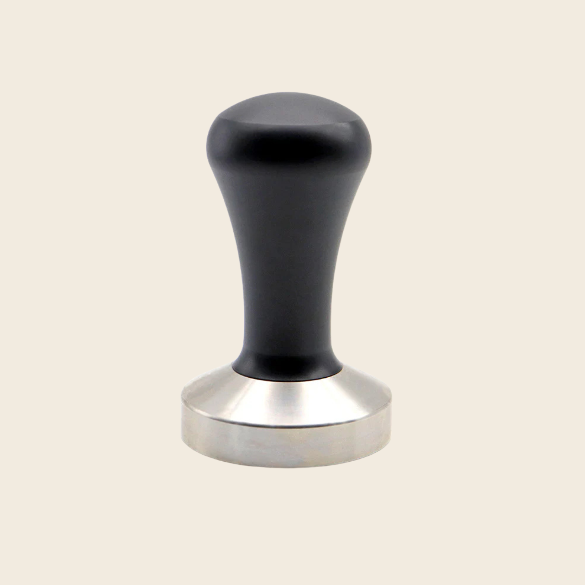 Coffee Tamper - 58mm - Black - Barista Grade — front view