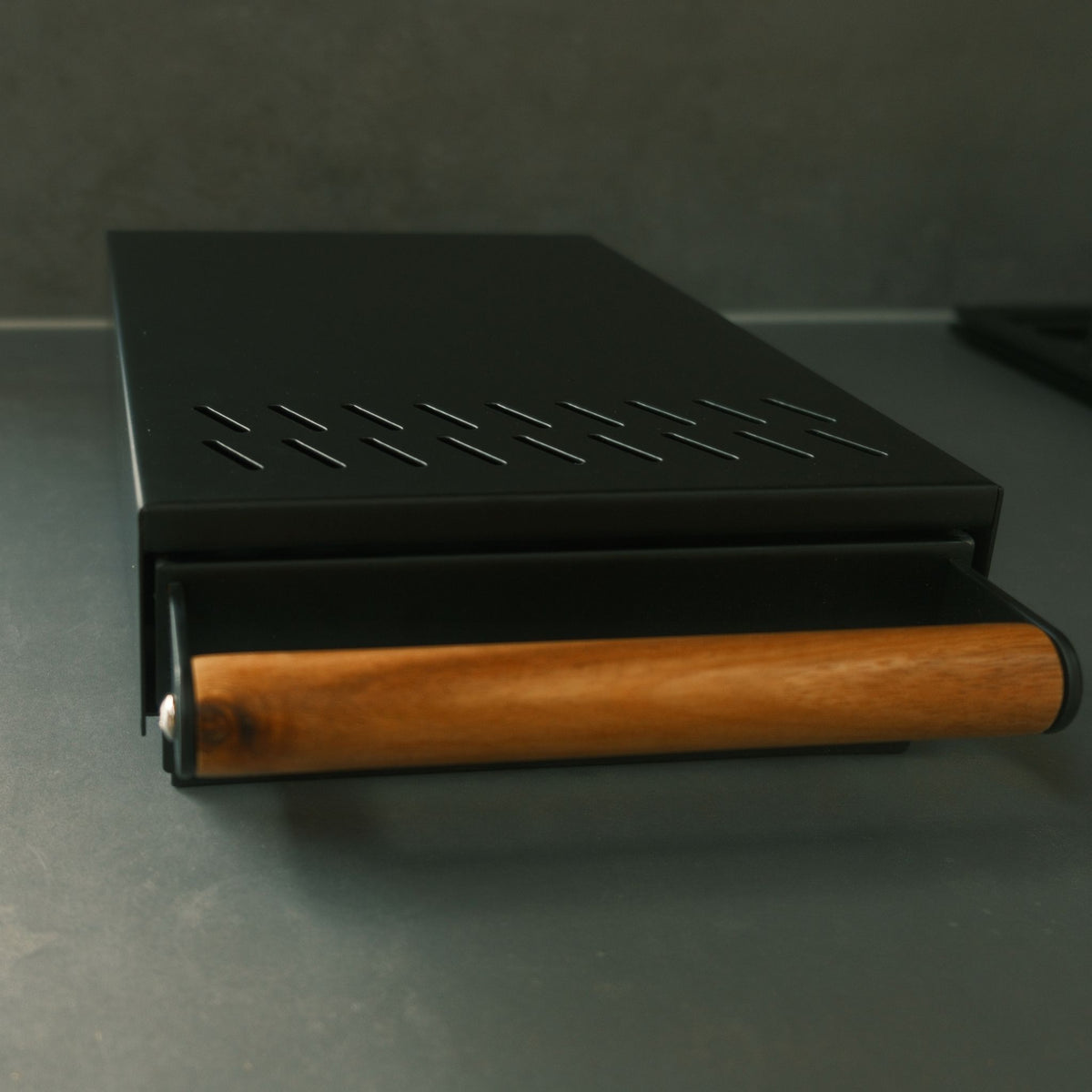 Coffee Knock Drawer - Slim Timber-Handle Knock Box
