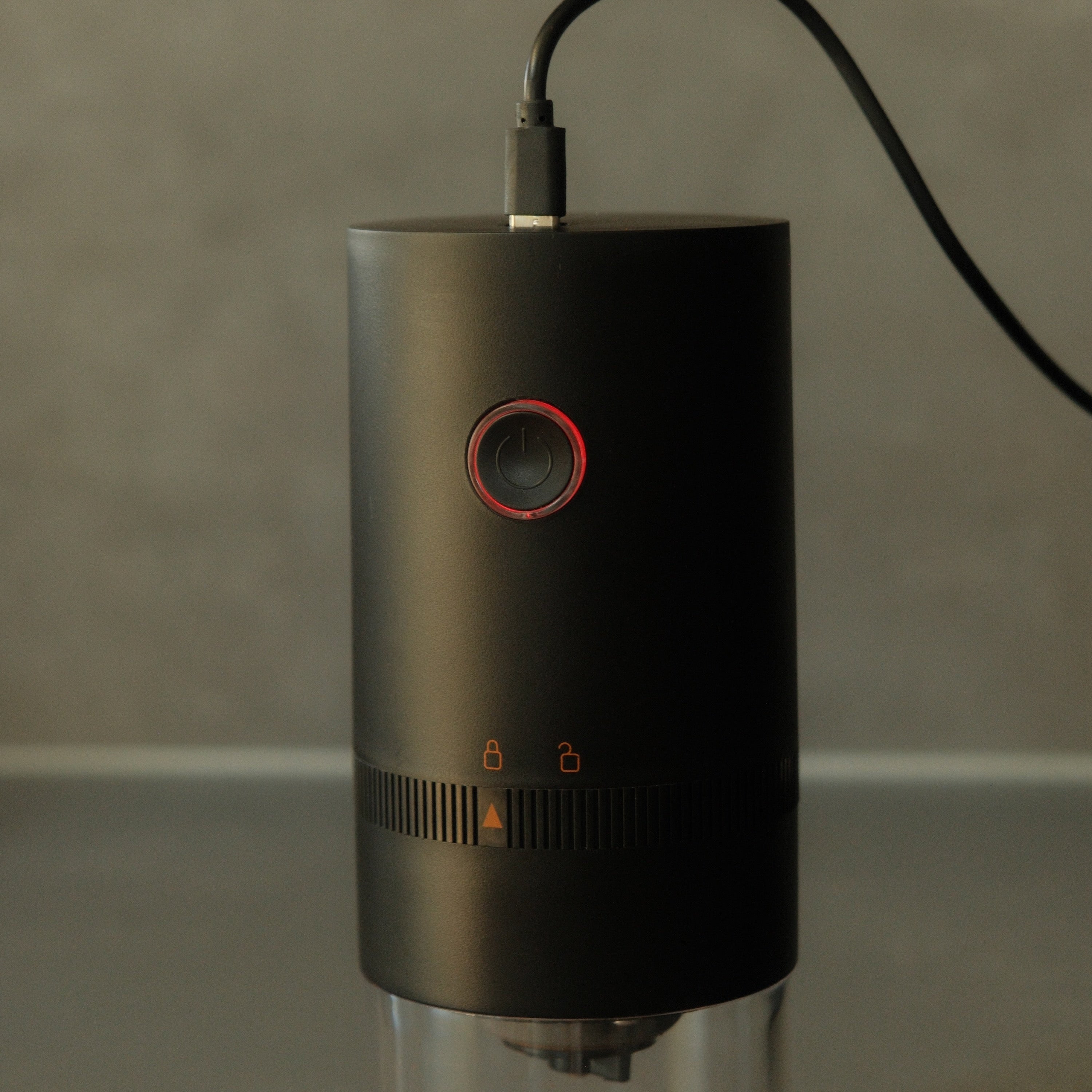 Rechargeable Electric Coffee Grinder (USB-C) — detail view