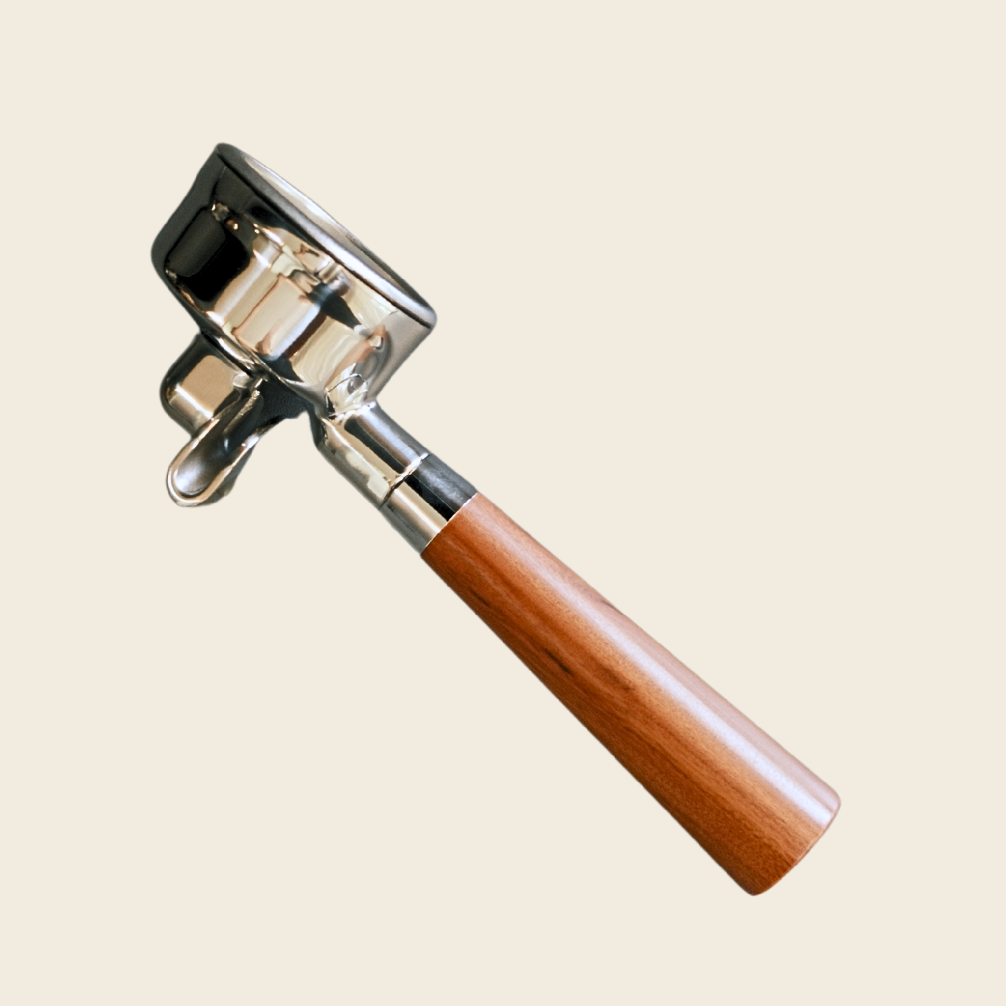 Breville 58mm Spouted Portafilter — front view